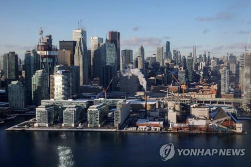 토론토 시내 전경. <로이터=연합뉴스>